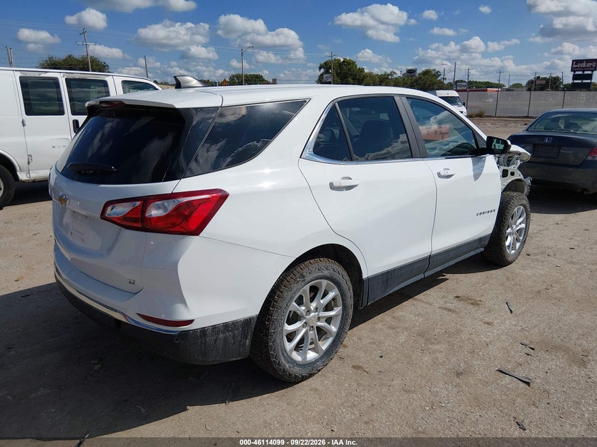 Vin: 3gnaxkev8ms175196, lot: 46613815, chevrolet equinox fwd lt 20214