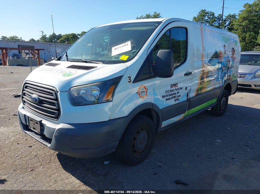 Vin: 1ftnr1zm8fka74626, lot: 46613820, ford transit-250 20152