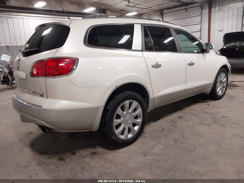 Vin: 5gakvced1bj254662, lot: 46613830, buick enclave 2xl 20114