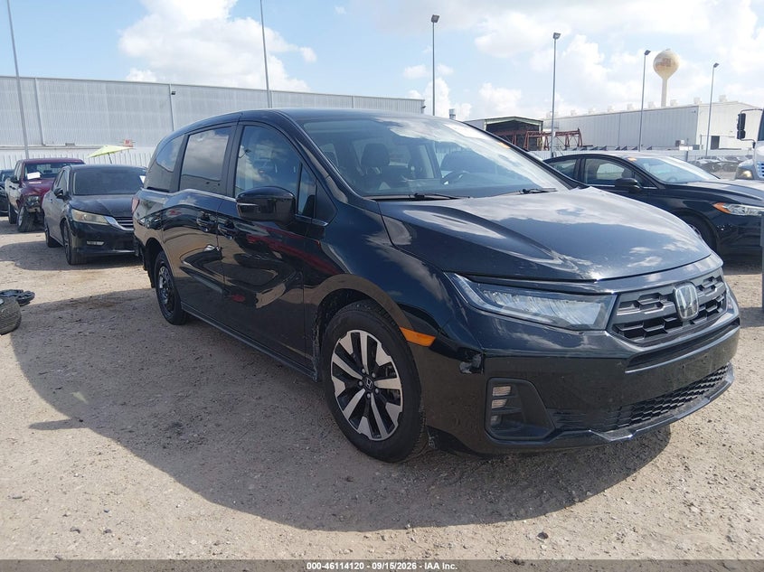 Vin: 5fnrl6h62sb077273, lot: 46613836, honda odyssey ex-l 2025 img_1