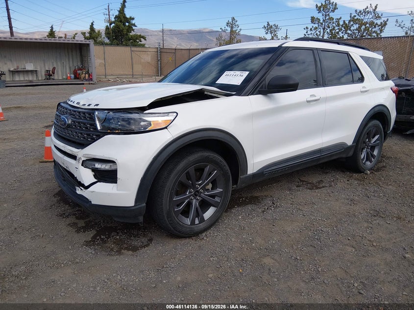 Vin: 1fmsk8dh9mgb71694, lot: 46613853, ford explorer xlt 20212