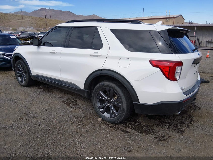 Vin: 1fmsk8dh9mgb71694, lot: 46613853, ford explorer xlt 20213