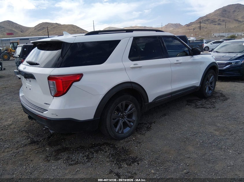 Vin: 1fmsk8dh9mgb71694, lot: 46613853, ford explorer xlt 20214