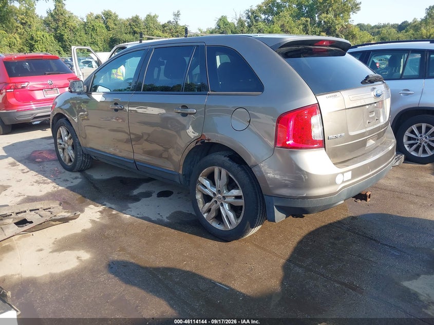 Vin: 2fmdk4jc4cba76041, lot: 46613860, ford edge sel 20123
