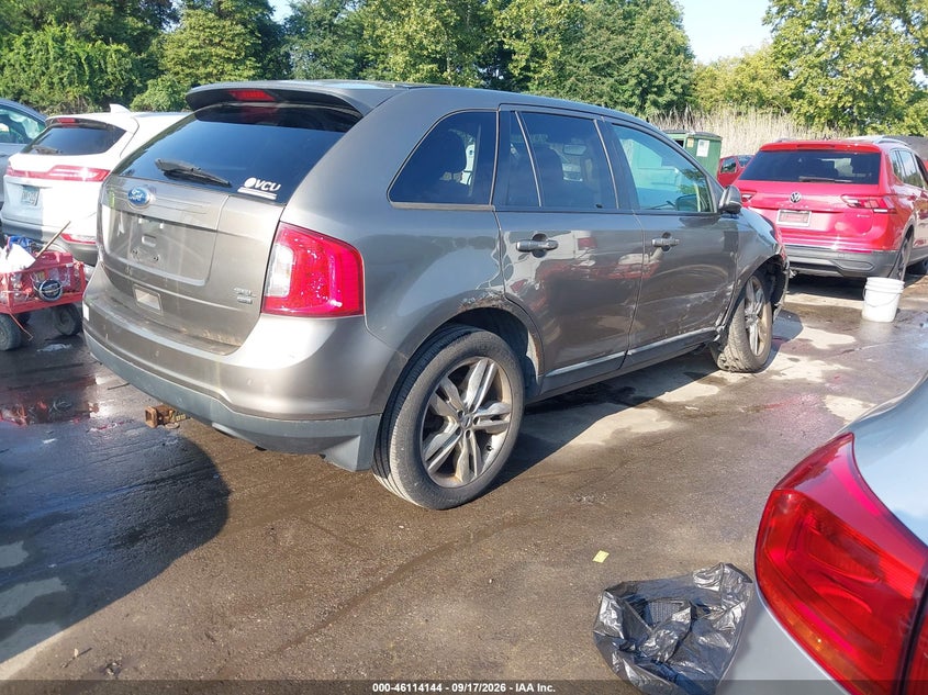 Vin: 2fmdk4jc4cba76041, lot: 46613860, ford edge sel 20124