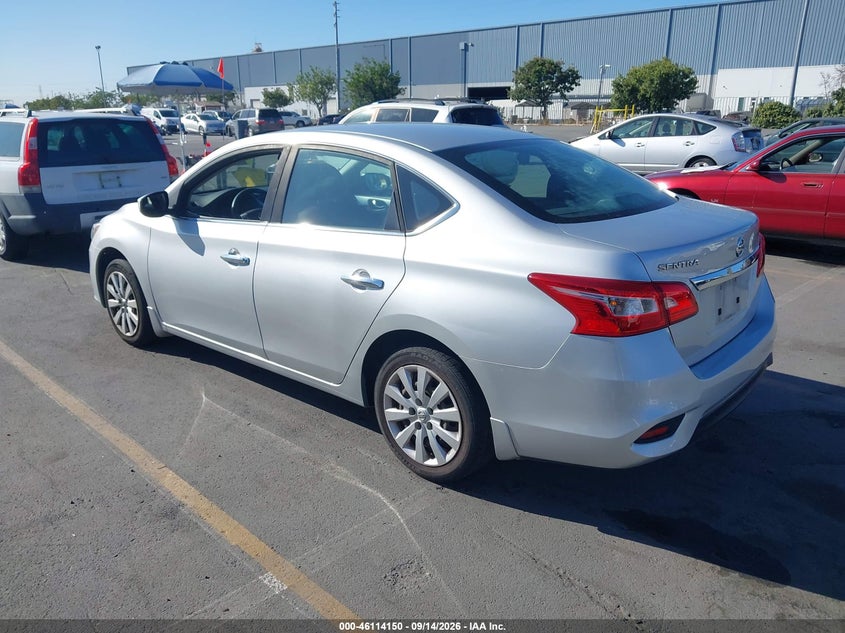 2016 NISSAN SENTRA auction photo 3