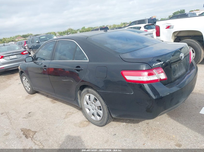2010 TOYOTA CAMRY auction photo 3