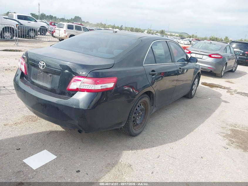 2010 TOYOTA CAMRY auction photo 4