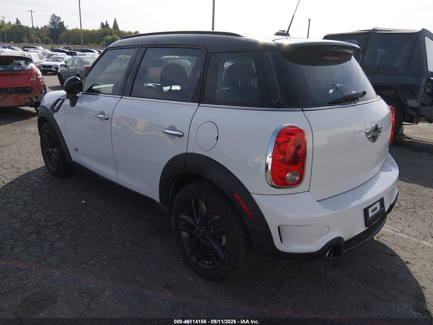 MINI COOPER S COUNTRYMAN 2012 VIN WMWZC5C50CWL61245