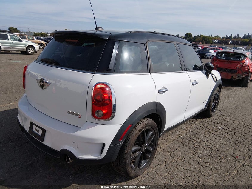 MINI COOPER S COUNTRYMAN 2012 VIN WMWZC5C50CWL61245