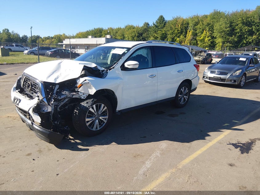 Vin: 5n1dr2cm7lc615953, lot: 46613877, nissan pathfinder sl 4wd 20202