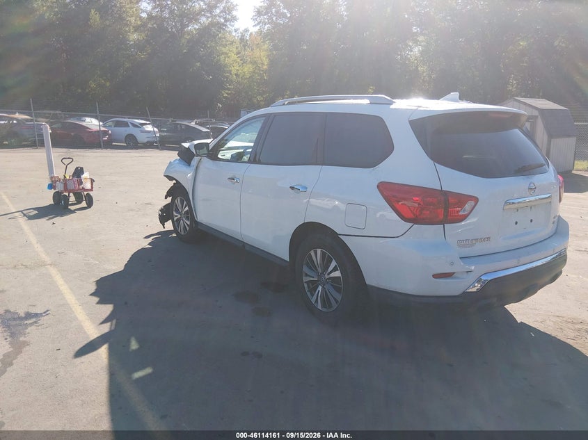 Vin: 5n1dr2cm7lc615953, lot: 46613877, nissan pathfinder sl 4wd 20203