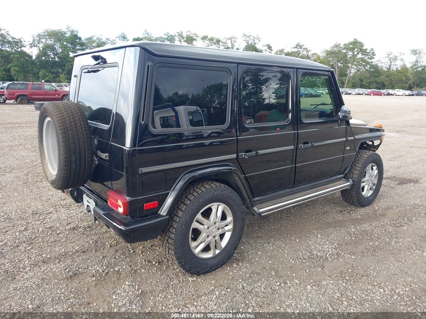 Vin: wdcyc3hf6fx238580, lot: 46613879, mercedes-benz g 550 4matic 20154