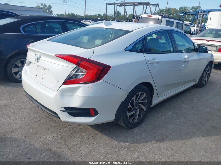Vin: 19xfc2f77he078456, lot: 46613896, honda civic ex 20174