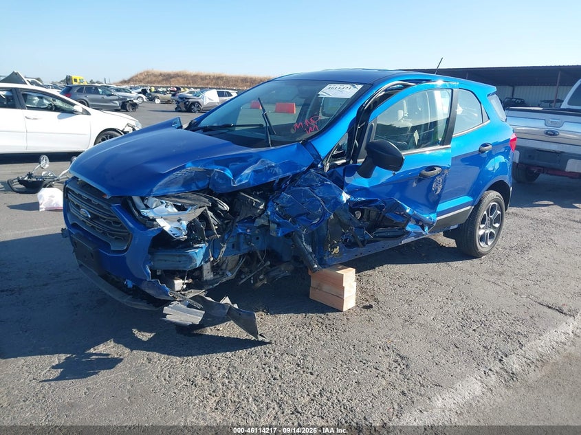 Vin: maj3p1re9jc208395, lot: 46613932, ford ecosport s 20182