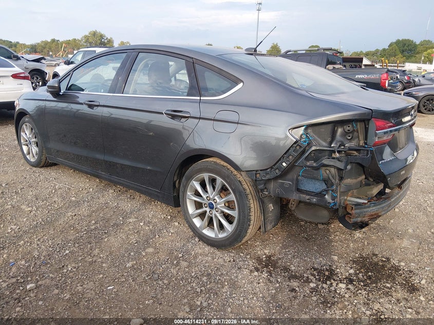 Vin: 3fa6p0hd2hr389397, lot: 46613947, ford fusion se 20173