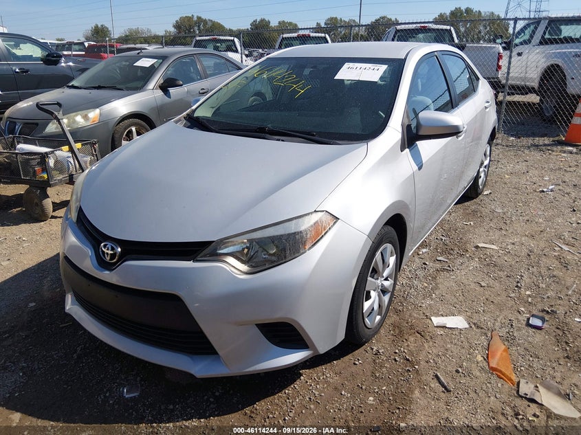 2014 Toyota Corolla, Right Side, IAAI, VIN 2T1BURHE8EC057674 — photo 2