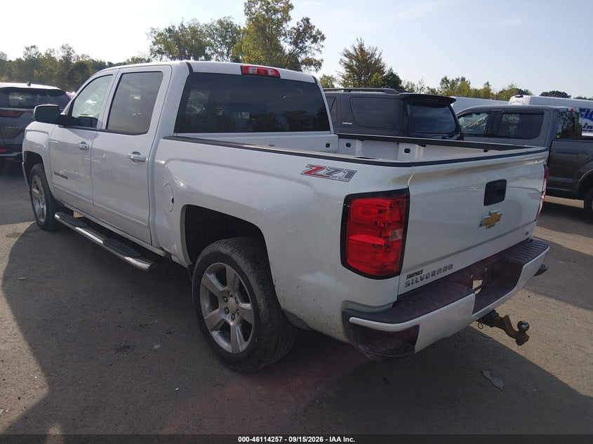 Vin: 3gcukrec0hg418634, lot: 46613972, chevrolet silverado 1500 2lt 20173