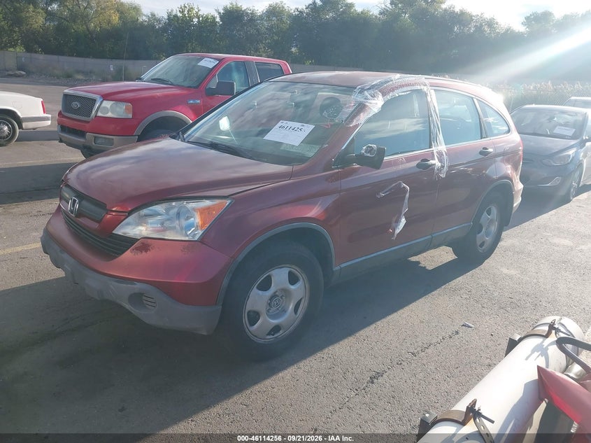 2007 Honda CR-V, Normal Wear & Tear, IAAI, VIN JHLRE48387C104049 — photo 2