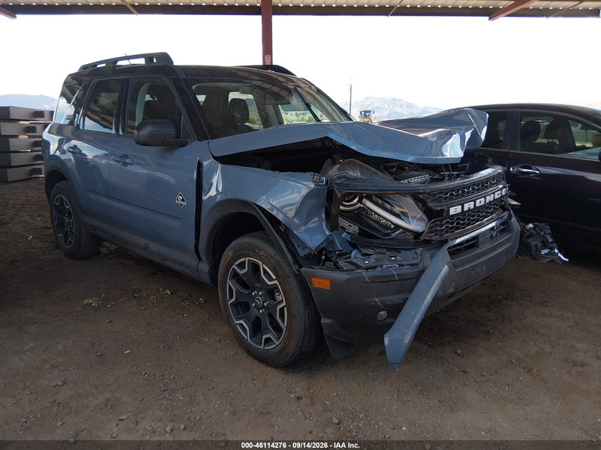 Vin: 3fmcr9cn1sre68199, lot: 46613992, ford bronco sport outer banks 2025 img_1