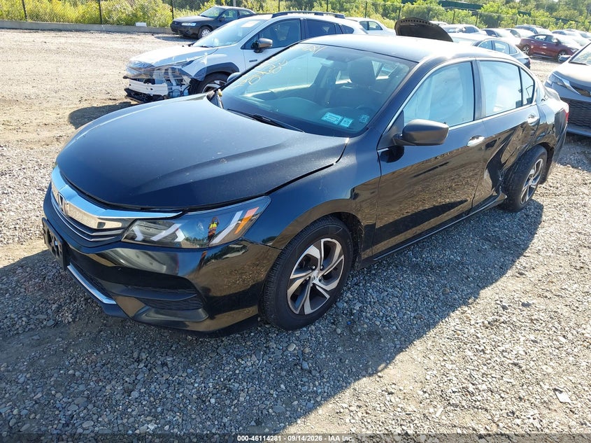 Vin: 1hgcr2f34ha303337, lot: 46613997, honda accord lx 20172