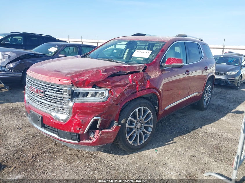 Vin: 1gkknxls6nz157751, lot: 46613998, gmc acadia awd denali 20222
