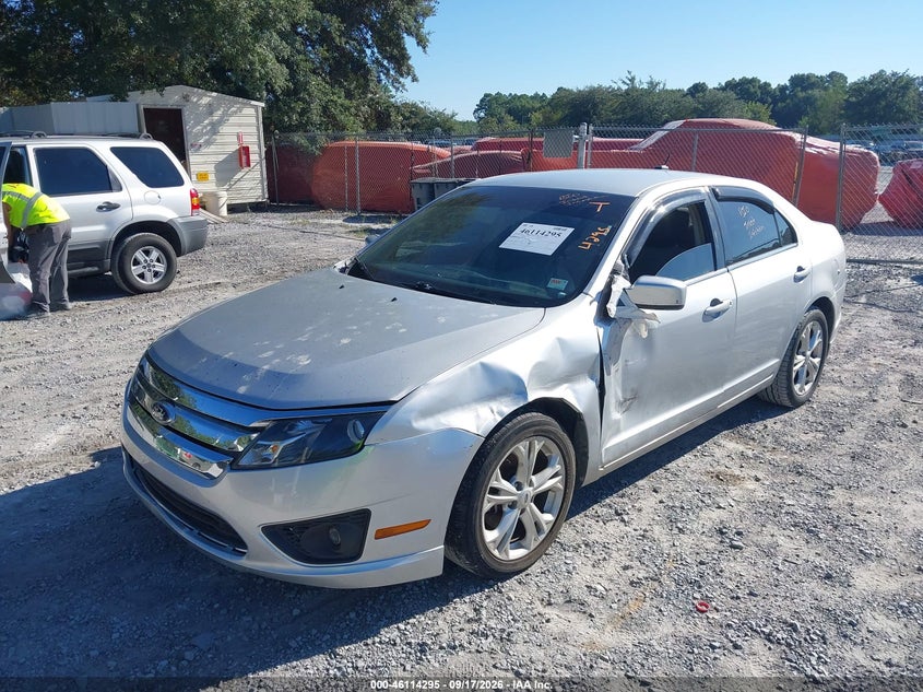 Vin: 3fahp0ha0cr361086, lot: 46614011, ford fusion se 20122