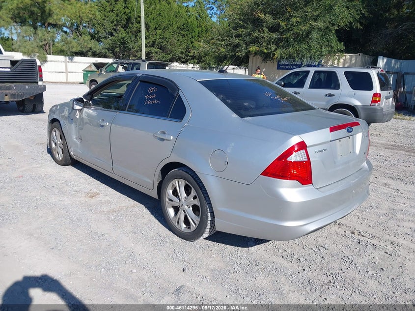 Vin: 3fahp0ha0cr361086, lot: 46614011, ford fusion se 20123