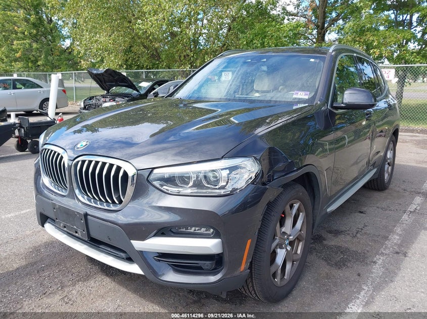 Vin: 5uxty5c07l9b76978, lot: 46614012, bmw x3 xdrive30i 20202