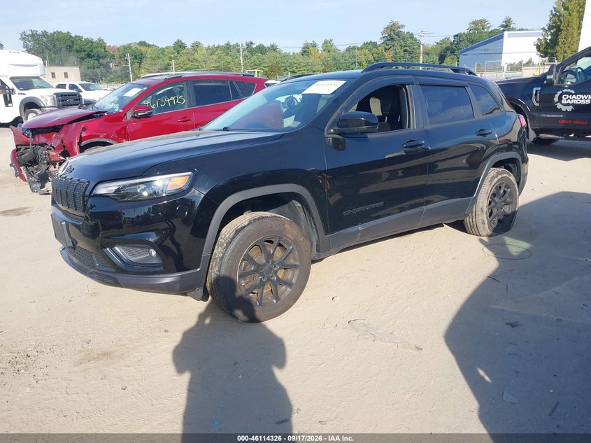Vin: 1c4pjmln6kd337021, lot: 46614042, jeep cherokee altitude 4x4 20192