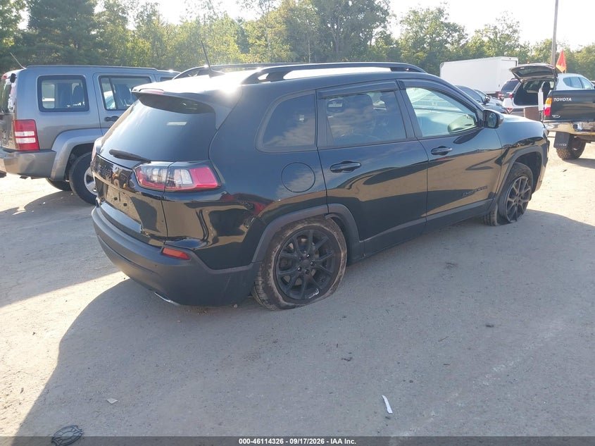 Vin: 1c4pjmln6kd337021, lot: 46614042, jeep cherokee altitude 4x4 20194