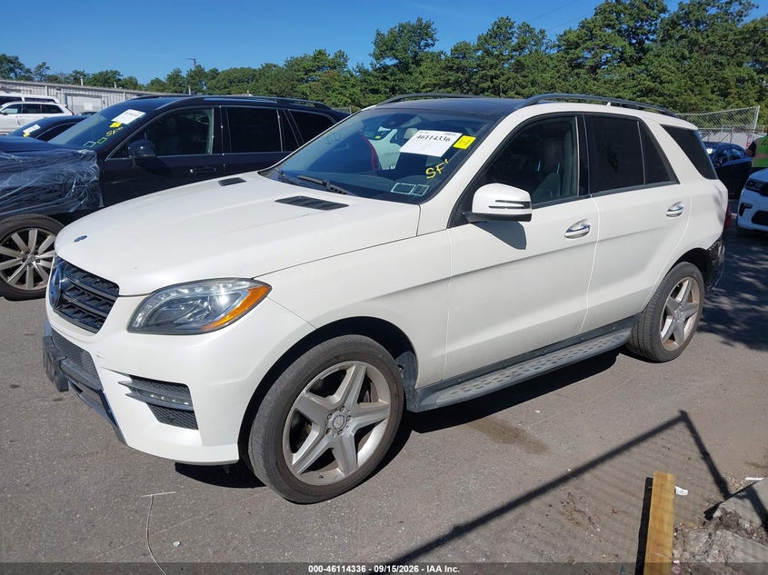 Vin: 4jgda7db6ea413010, lot: 46614052, mercedes-benz ml 550 4matic 20142