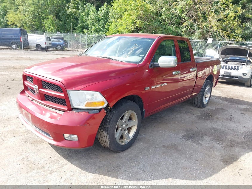 Vin: 1c6rd7ft1cs286267, lot: 46614063, ram 1500 express 20122