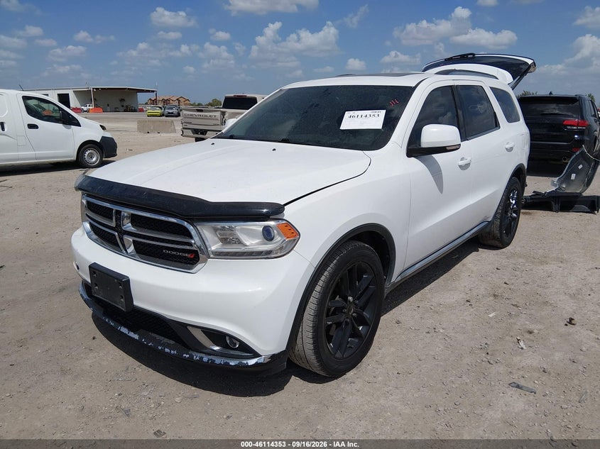 Vin: 1c4rdhdg8fc111775, lot: 46614069, dodge durango limited 20152