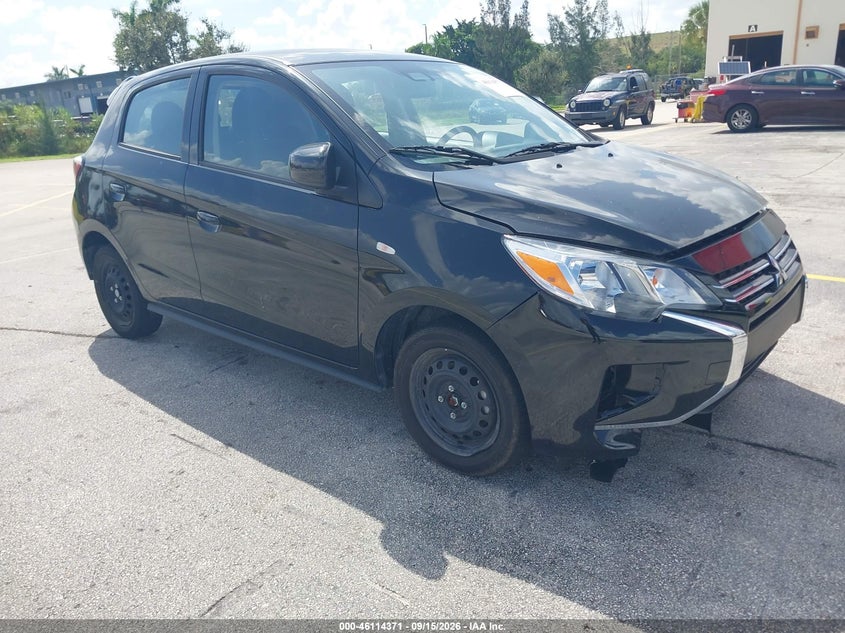 2024 Mitsubishi Mirage Es/Le, Износ, IAAI, VIN ML32AUHJ9RH035129
