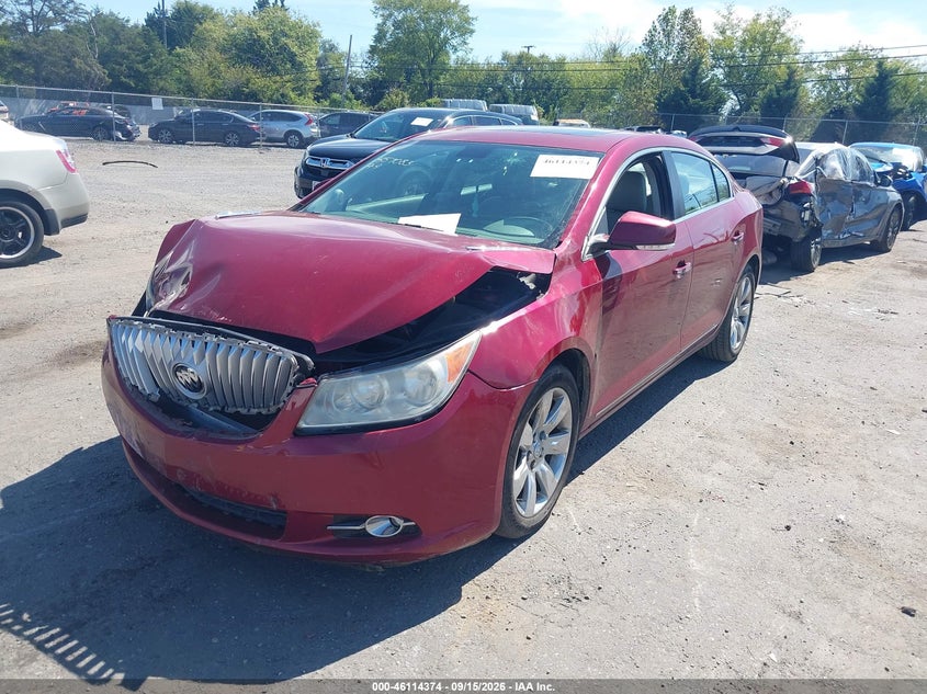 Vin: 1g4gc5edxbf156590, lot: 46614090, buick lacrosse cxl 20112