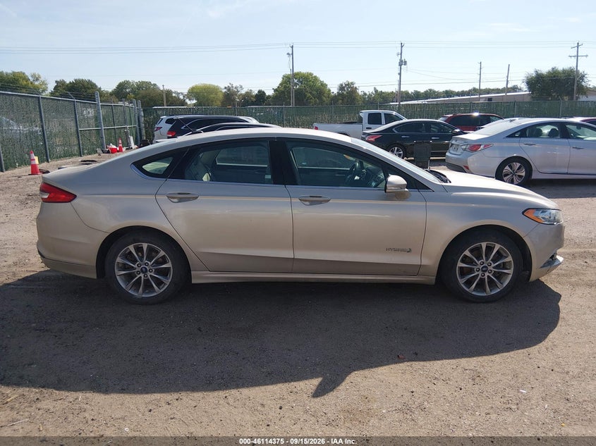 FORD FUSION HYBRID 2017 VIN 3FA6P0LU9HR319113