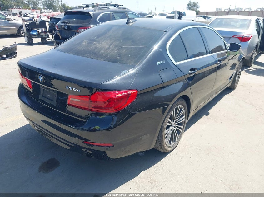 Vin: wbaja9c53kb399309, lot: 46614130, bmw 530e iperformance 20194