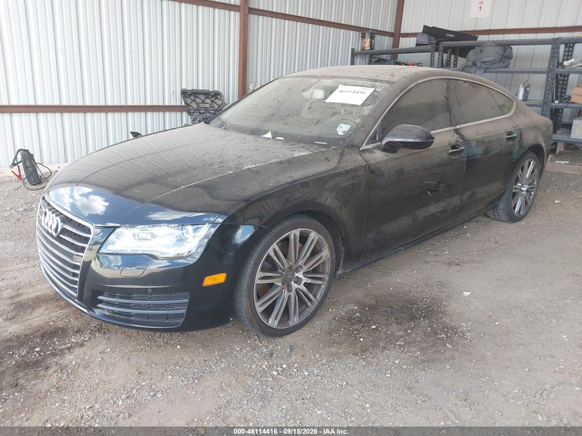 Vin: wauygafc9dn057454, lot: 46614132, audi a7 3.0t premium 20132