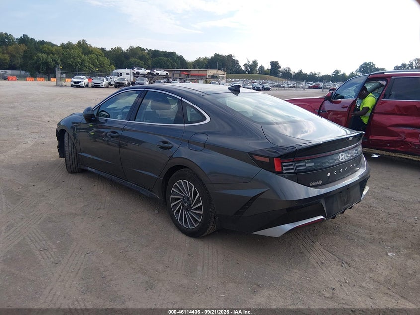 Vin: kmhl54jj4ra094416, lot: 46614152, hyundai sonata hybrid limited 20243