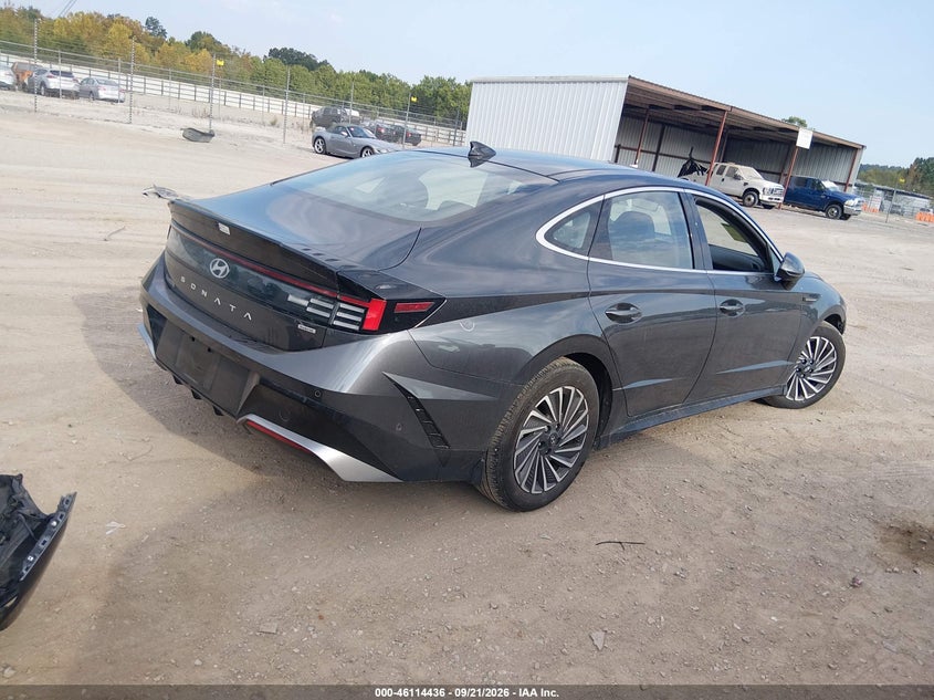 Vin: kmhl54jj4ra094416, lot: 46614152, hyundai sonata hybrid limited 20244