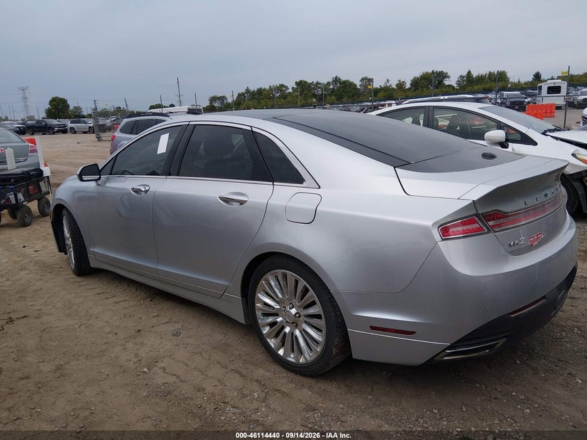 Vin: 3ln6l2jk5fr612437, lot: 46614156, lincoln mkz 20153