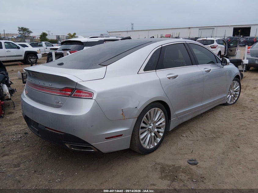 Vin: 3ln6l2jk5fr612437, lot: 46614156, lincoln mkz 20154