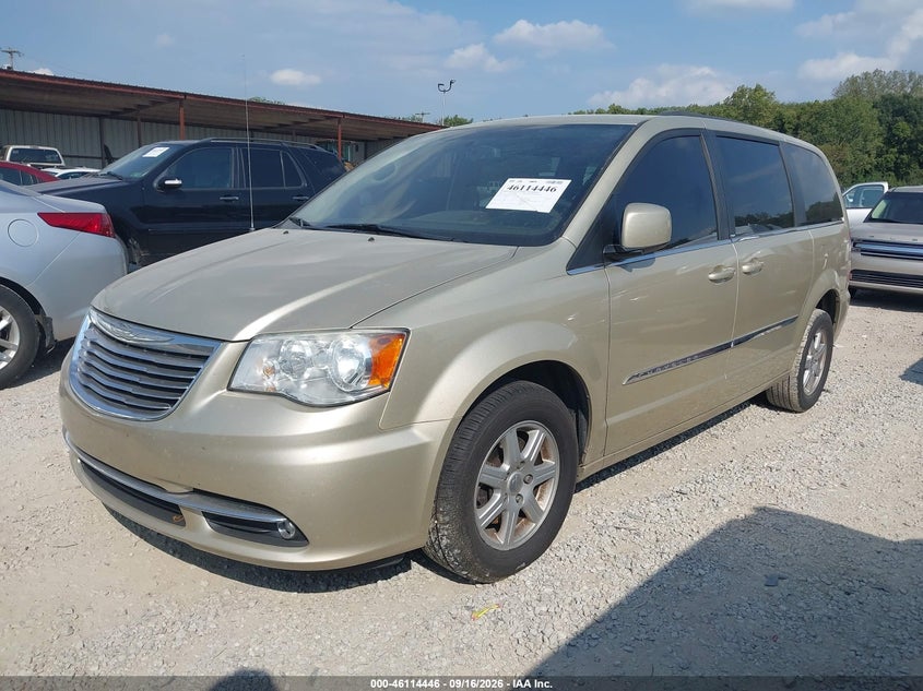 Vin: 2c4rc1bg7cr145383, lot: 46614162, chrysler town & country touring 20122