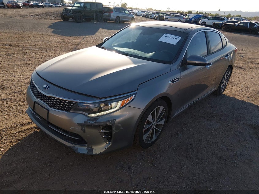 Vin: 5xxgv4l29gg022642, lot: 46614172, kia optima sxl turbo 20162
