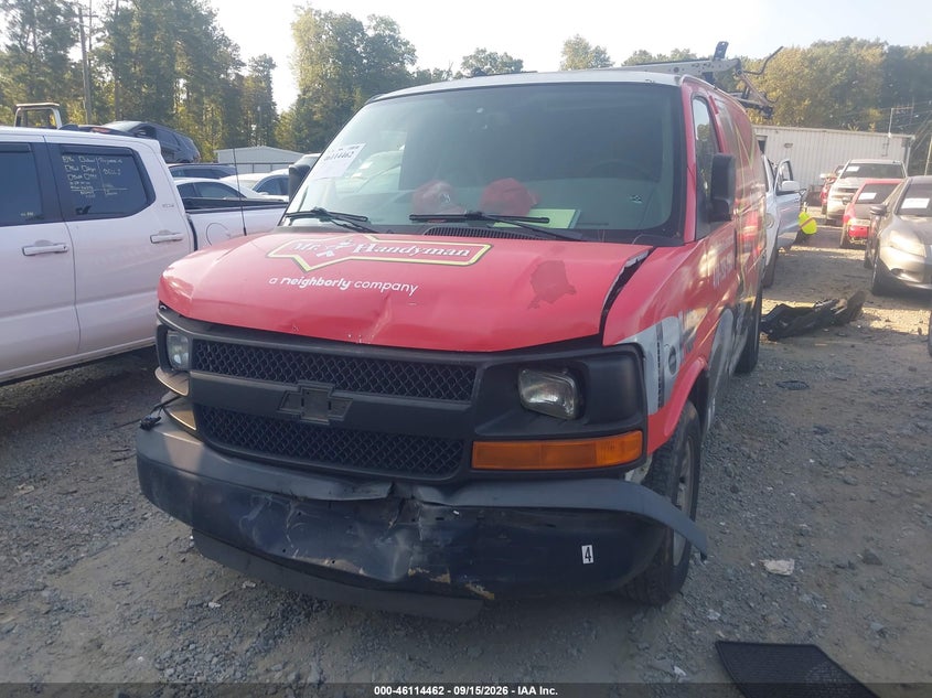 CHEVROLET EXPRESS 1500 2009 VIN 1GCFG15X291135604