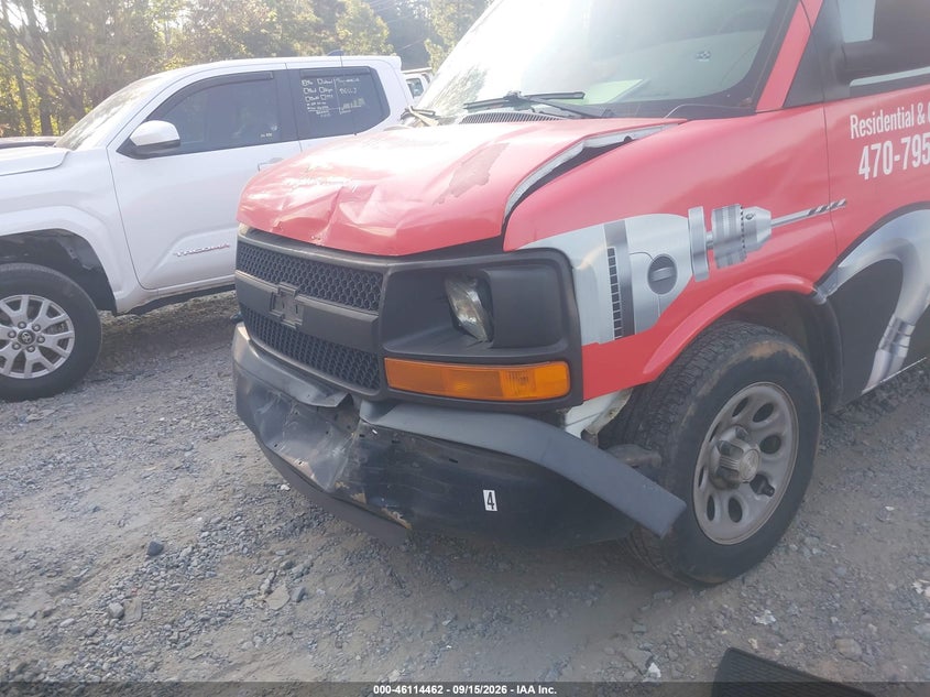 CHEVROLET EXPRESS 1500 2009 VIN 1GCFG15X291135604