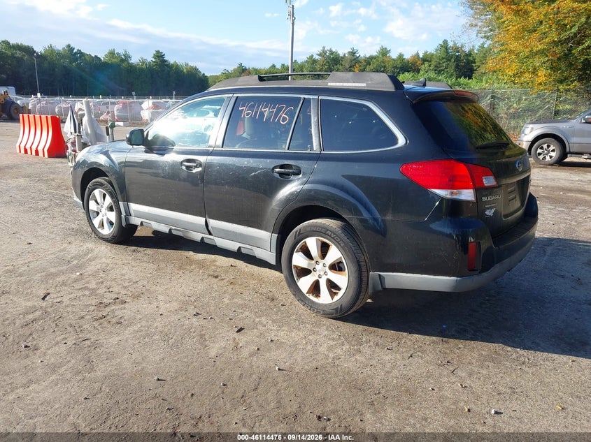 Vin: 4s4brbjc2b3403008, lot: 46614192, subaru outback 2.5i limited 20113