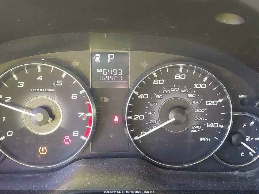 SUBARU OUTBACK 2011 VIN 4S4BRBJC2B3403008