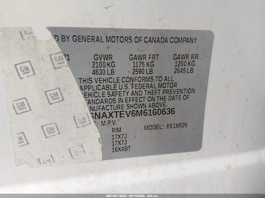 Фото 9 - CHEVROLET EQUINOX